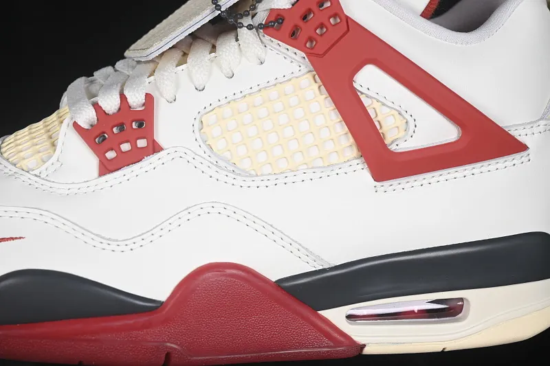 All Categories Air Jordan Jordan Series Basketball Shoes Air Jordan 4 OG Version Nigel Sylvester x Air Jordan 4 Retro "Brick After Brick" AJ4 Joe 4 White Red Urine Stains 2.0 IQ8055-100